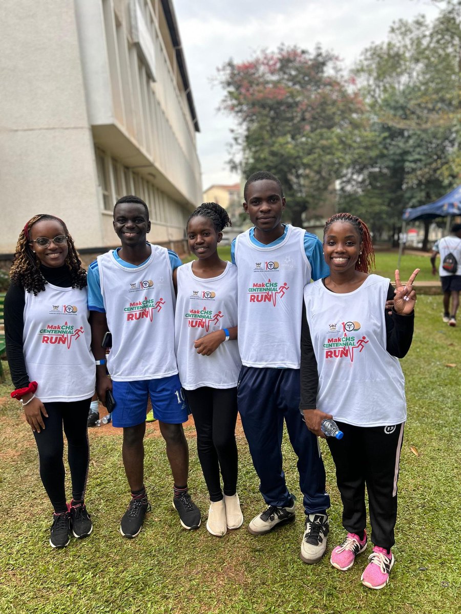 Makerere_Medics's tweet image. MUMSA members actively participated in the MakCHS Centennial Run in celebration of 100 years of medical education and service at Makerere University. We are proud to support this meaningful cause towards refurbishing the Davies Lecture Theatre.
 #MakCHS100