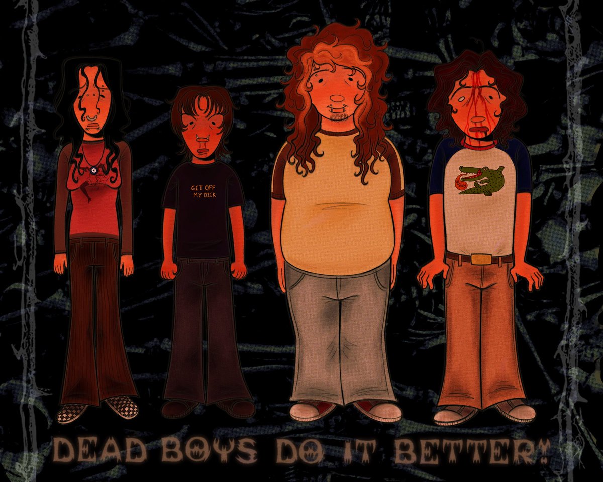 spiderotten's tweet photo. DEAD BOYS DO IT BETTER!!! #ocart https://t.co/Z1F1G5y0Wv