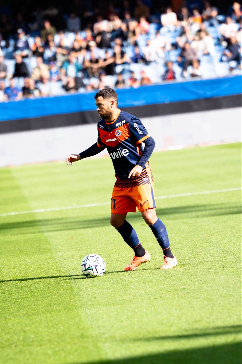 HugoSrn06's tweet photo. Et la Paillade vaincra 🟠🔵 #TeamMHSC #MHSCANSL https://t.co/P7Rz53Z13P