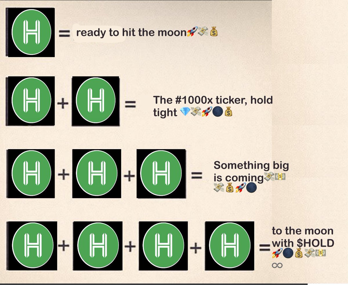 feysofweb3's tweet image. Lock in before we hit the moon, $HOLD is the most promising #memecoin right  now and the real ones know they have to #HOLD 

My first entry for the @HoldHoldcoin #MemeContest