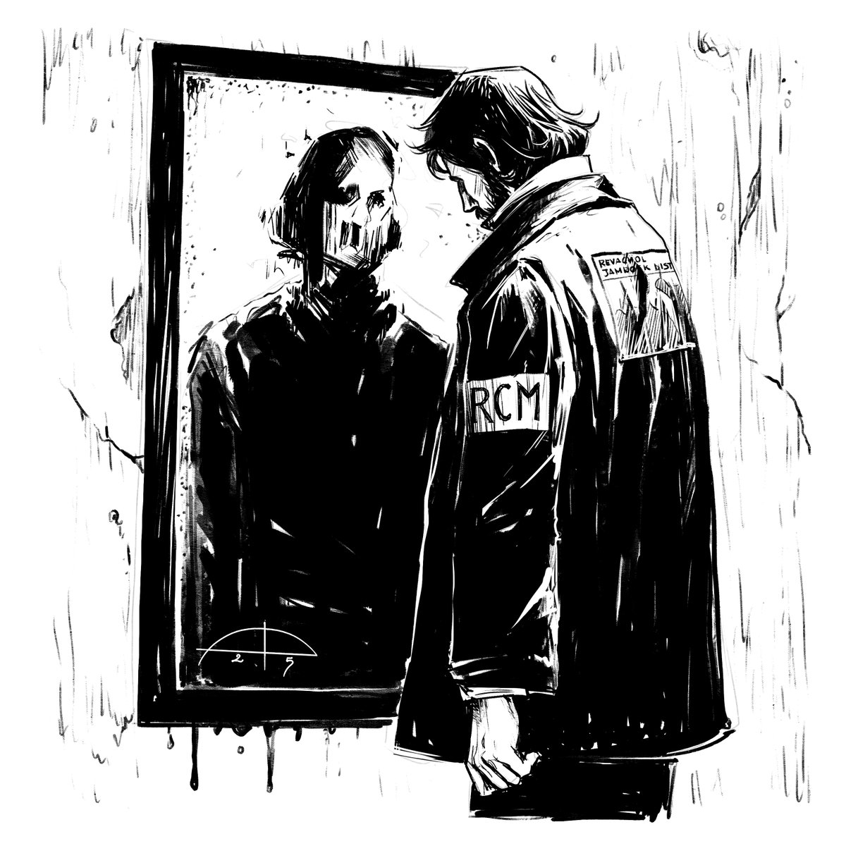 One always returns to where one was happy. For me, that place is Martinaise, and that story is Disco Elysium.
#inktober #inktober2025 #discoelysium