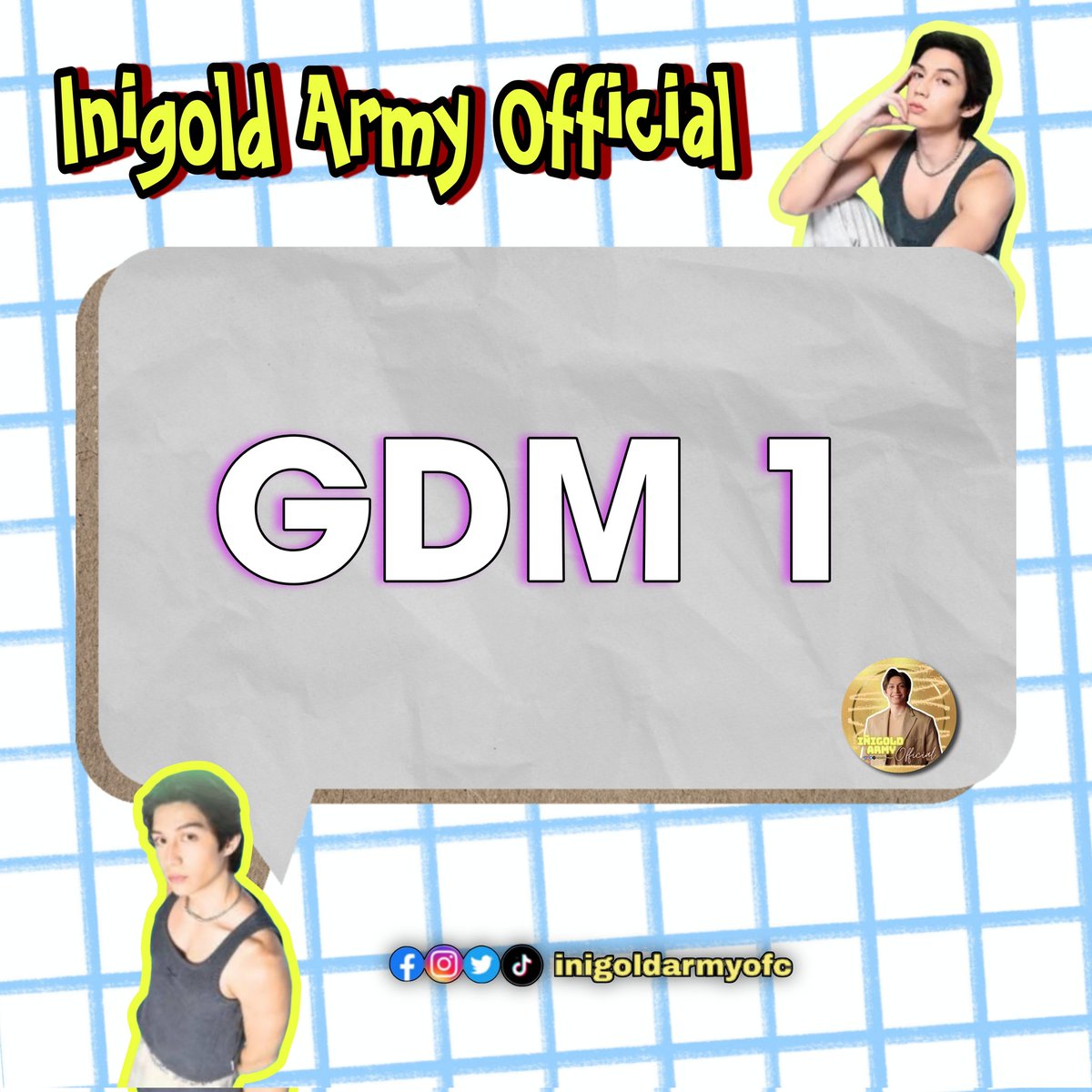 inigoldarmyofc's tweet photo. Hello there Iñigolds! We are now officially opening our GDM 1! Open for all Iñigo's supporters our there! Let's create a fanmily &amp; be everyone's safe space! Kindly comment or dm us if you want to join! Thank you very much &amp; God speed! 💛

#IñigoJose | #PBBCollab2.0 https://t.co/GEOv4pzHxu