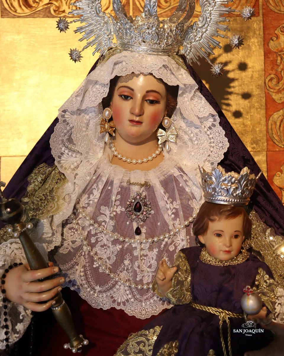 #ACTUALIDAD | María Santísima de Gracia y Paz se encuentra ataviada para la conmemoración de los fieles difuntos

📲 #GraciaYPaz25 #GloriasSevilla25 #Triana