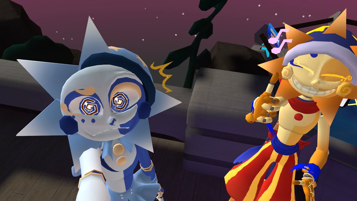DomBOOM_real's tweet photo. Just finished filming one of my favorite scenes for the next “The Eclipse and BloodMoon Movie”act

It’s up there with the BloodMoon vs Estrellal fight 

Can’t wait for you guys to see it next month

#TEABS #TSAMS #VRCHAT https://t.co/z0VcwiPmDJ
