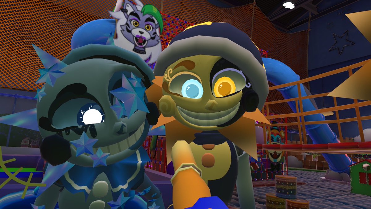 DomBOOM_real's tweet photo. Just finished filming one of my favorite scenes for the next “The Eclipse and BloodMoon Movie”act

It’s up there with the BloodMoon vs Estrellal fight 

Can’t wait for you guys to see it next month

#TEABS #TSAMS #VRCHAT https://t.co/z0VcwiPmDJ