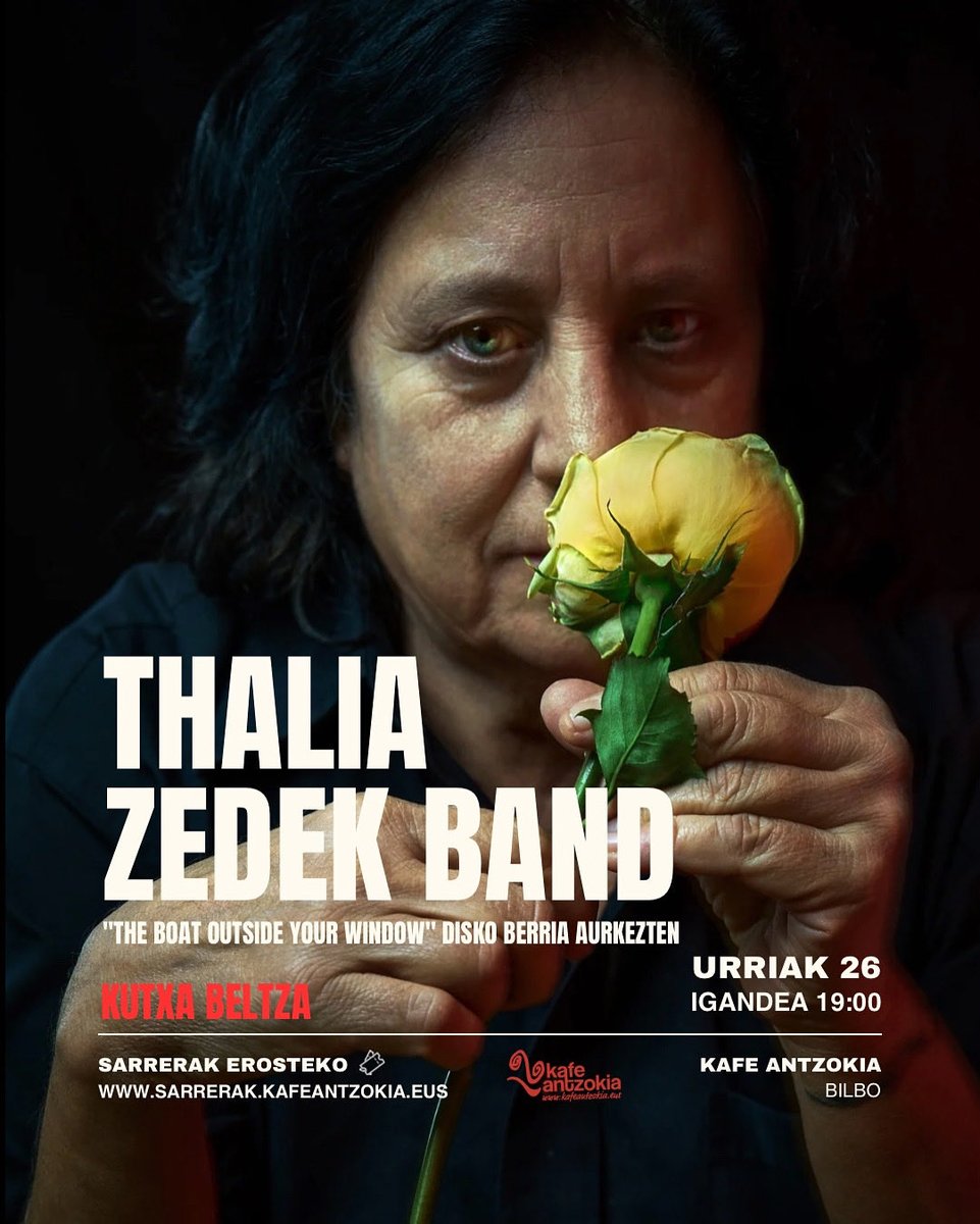 THALIA ZEDEK musikari estatubatuarrak bere ibilbide sendo eta zirraragarria berresten du bere disko berriarekin. 80ko hamarkadan Come taldearekin ezagutu genuen, gerora bakarkako bidea eraiki du eta bere ahots urratu eta samurraren bidez.
