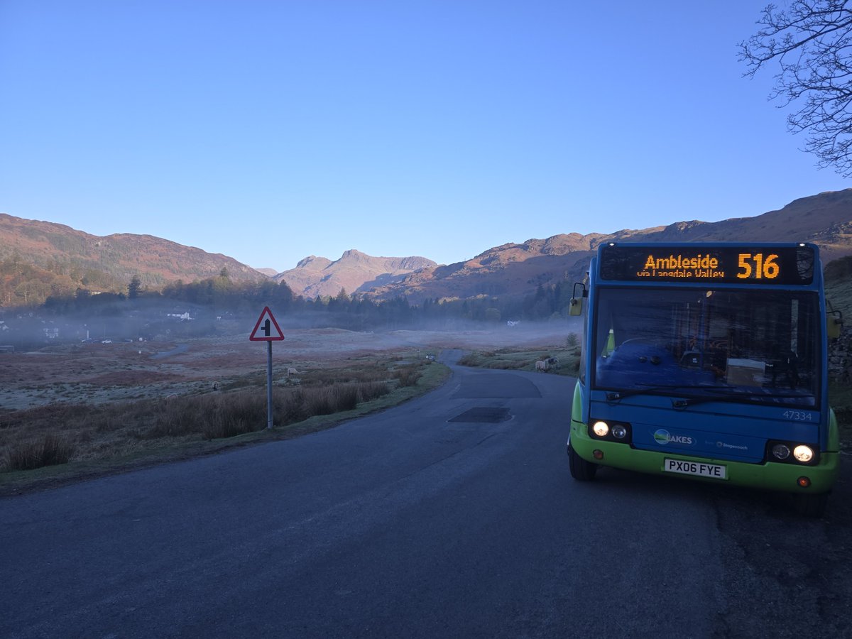 #LakesConnection#Kendal

We have no diversions or cancellations today. We will update you if that changes. 
Have a fab sunday.