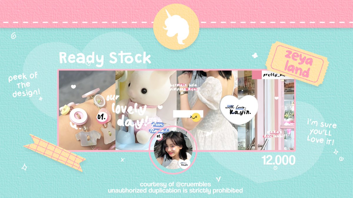 help rt / repost 🌸 thank u :3

so__Ore semuanya ! zeya bawa layout ready karina aespa foto terbaru nyang bisa dijemput via dm ☁️🐰🌸🎐 prici ada di alt ia +free retext :3

#zonauang #zonajajan