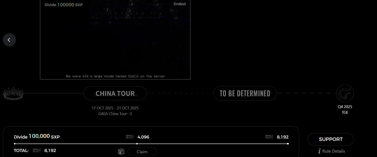 Wen next milestone <a href="/aigaealabs/">GAEA</a> 
#GAEA