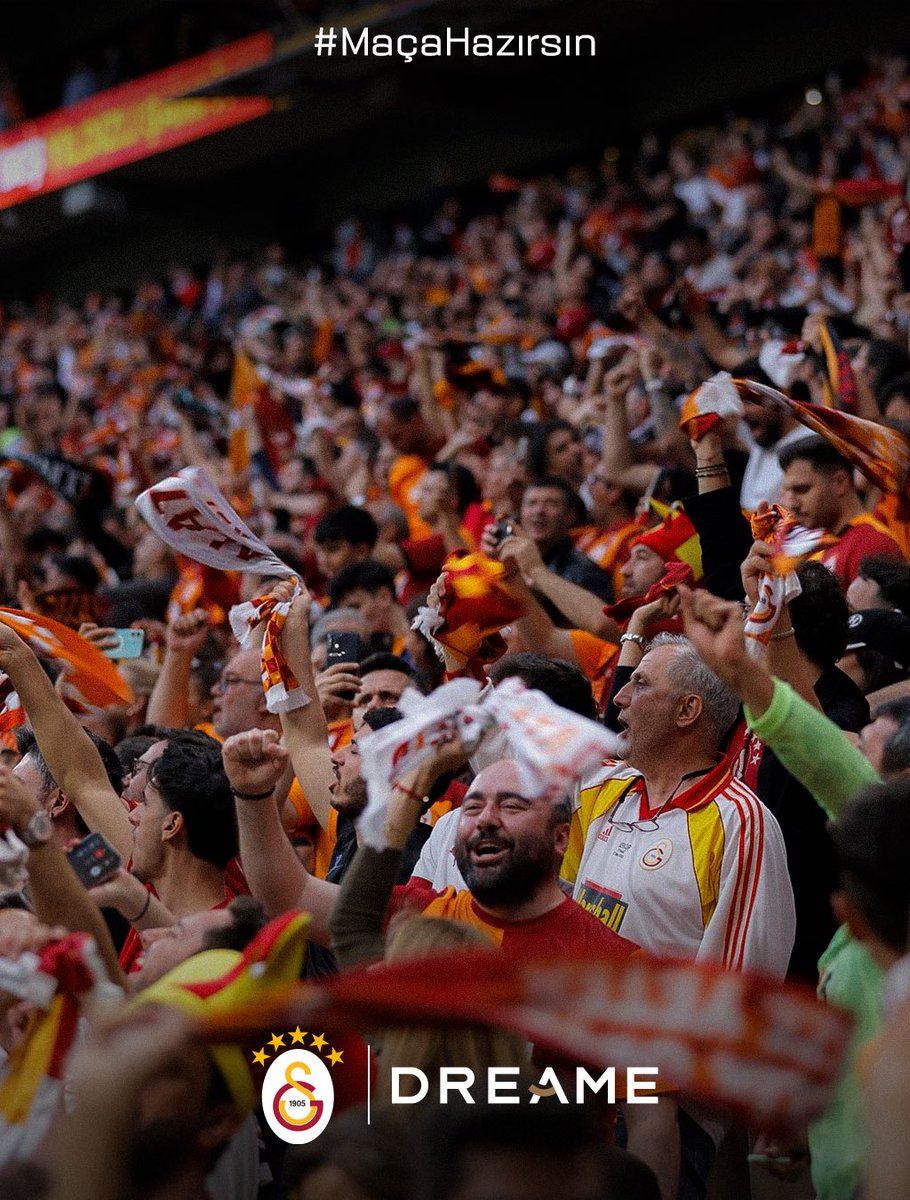 İster tribünde ol, ister ekran başında. Dreame ile #MaçaHazırsın! ⚽ #GSvGÖZ <a href="/Dreame_Turkiye/">Dreame Türkiye</a>