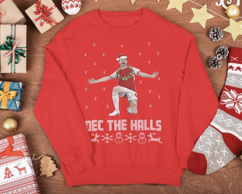 🚨 Competition Time 🚨

This week I’m giving away your choice of Christmas jumper! 🎅🏼 

🎄 🎅🏼 ❄️ ⛄️ 

When The Arsenal beat Palace today, I’ll choose a follower at random. To enter:

🔄 RT
🫱🏻‍🫲🏽 Make sure you’re following