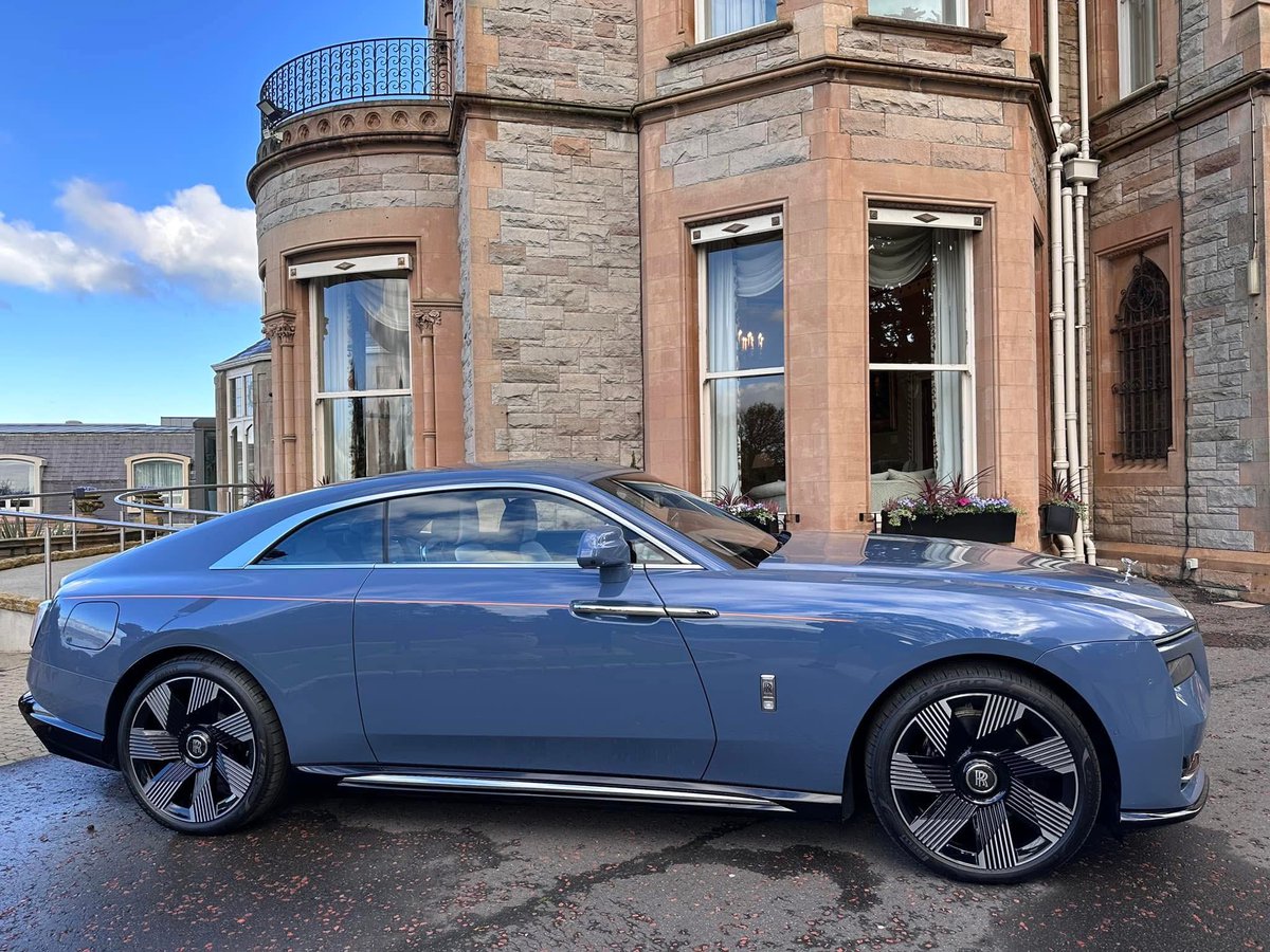 Philip Nolan (@philipnolan1) on Twitter photo There’s no guarantee I’ll ever drive again, but if this day two years ago and this electric Rolls-Royce are the incentive, I’ll try my best to! 🤣
PA - It’s the Culloden in Holywood, near Belfast, before you self-combust wondering where it was! There’s no guarantee I’ll ever drive again, but if this day two years ago and this electric Rolls-Royce are the incentive, I’ll try my best to! 🤣
PA - It’s the Culloden in Holywood, near Belfast, before you self-combust wondering where it was!