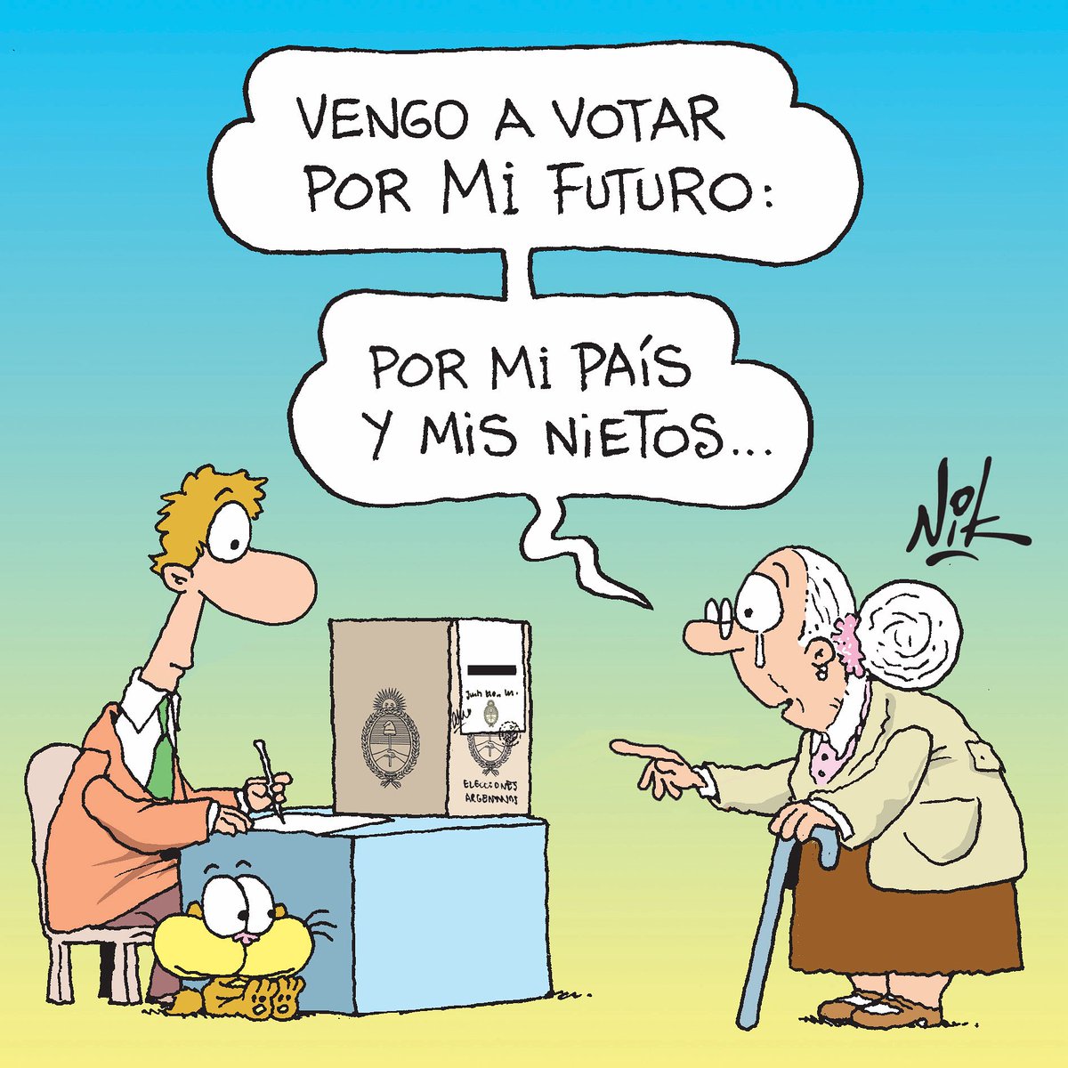 #BuenDomingo Elecciones Argentina.