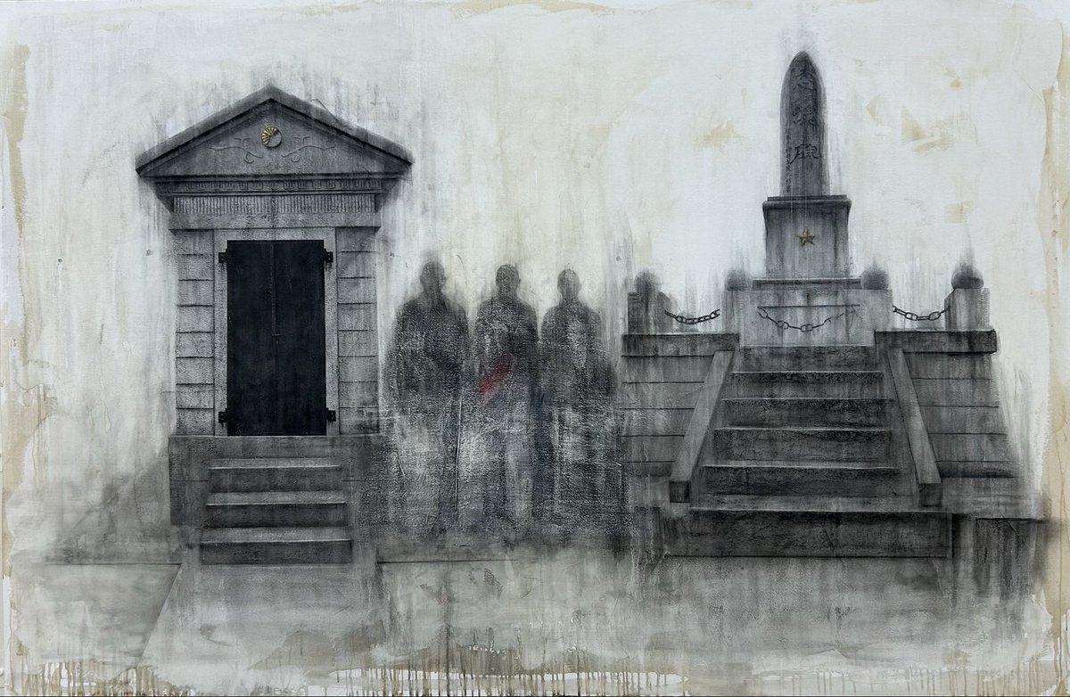 仕事帰りに独立展を観てきた。
お世話になってる先生の作品や三ノ輪のアトリエのメンバーの作品。今年は絹谷幸二先生の遺作も展示していた。