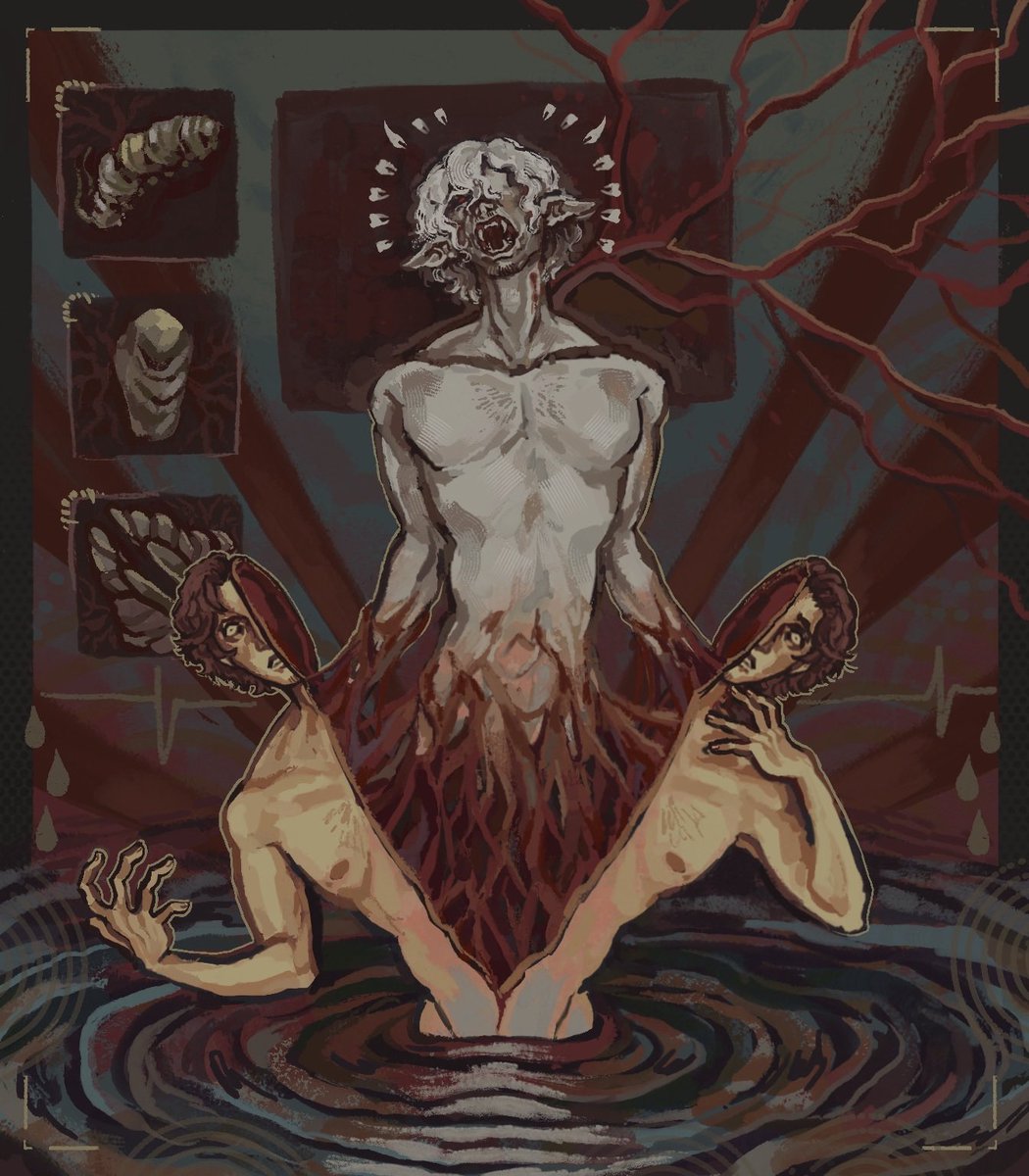 Break free of your cocoon 

#VampiresSMP #pyroscythefanart