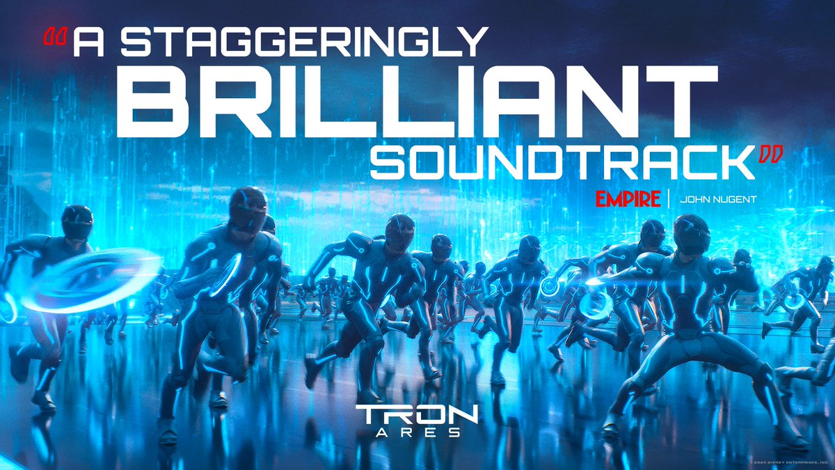 DisneyStudiosMY's tweet photo. The grid has never sounded this good. TRON: Ares only in cinemas. Get tickets at https://t.co/oJ6G08kKie https://t.co/pFFbwOyFRB