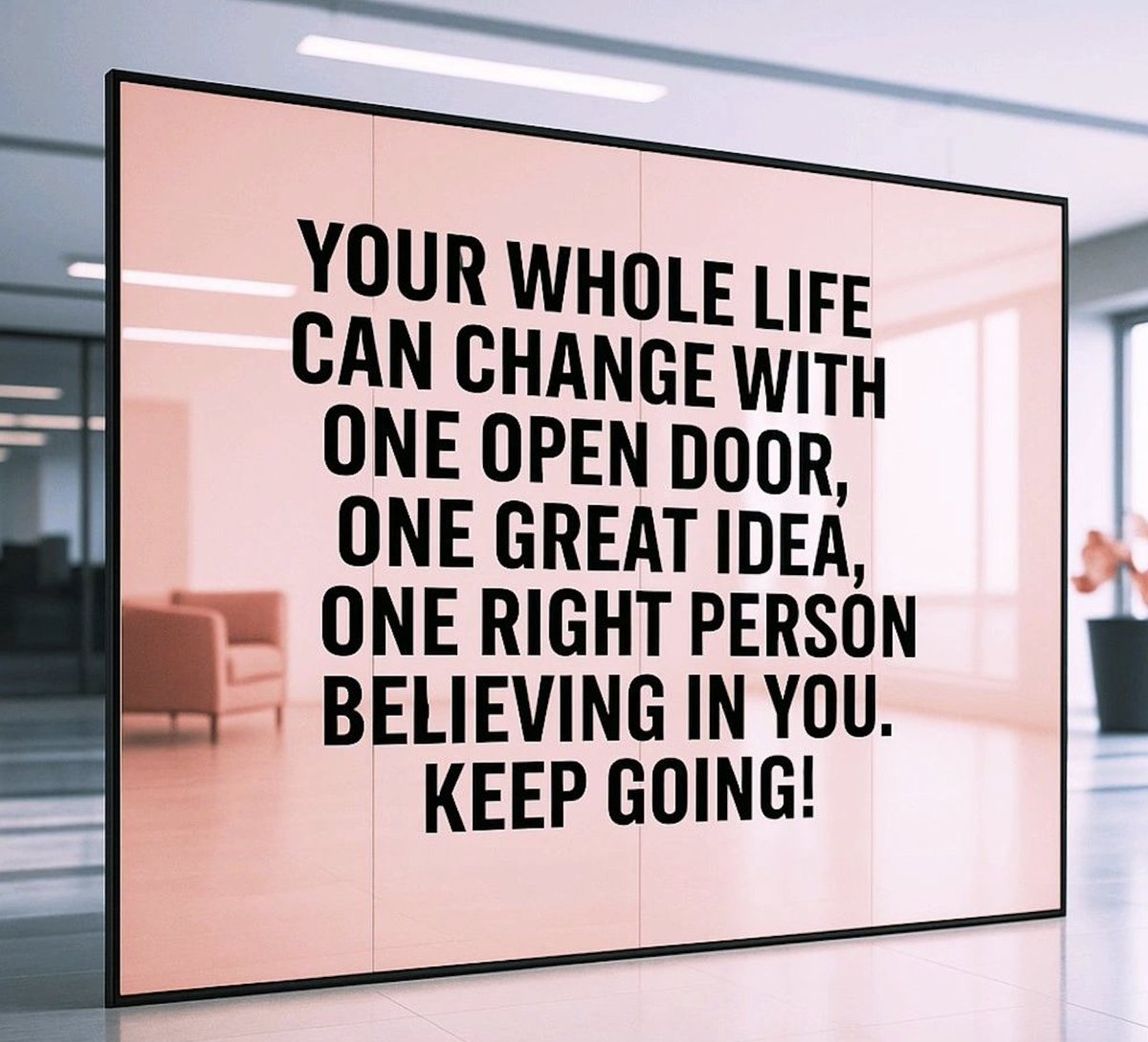 coderForLife04's tweet image. Your whole life can change with one opportunity, keep showing up for it.