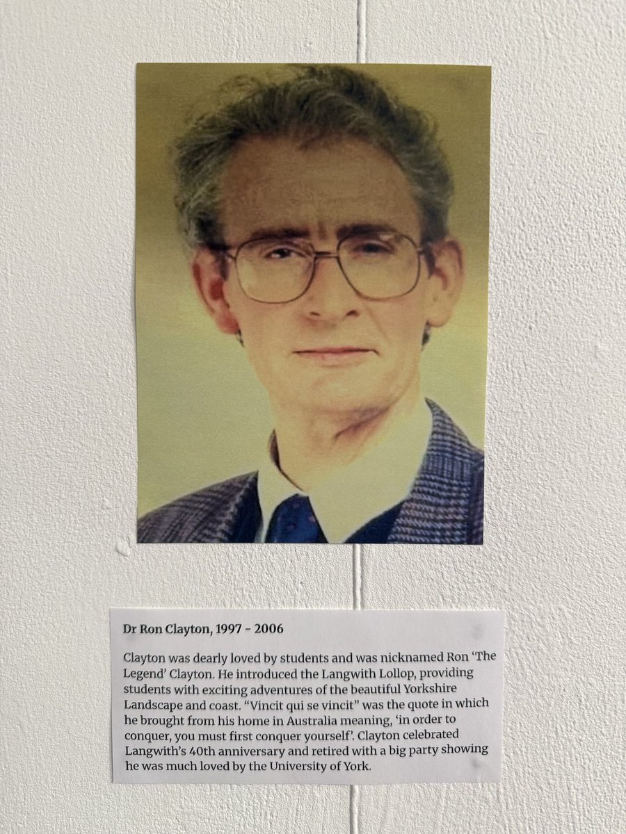 It was a real thrill to be asked to speak at the 60th anniversary of Langwith &amp; Derwent College last night. Huge thanks to the current Langwith JCRC for inviting me. York looked amazing, so did Ron Clayton &amp; it was great to represent the Old Gold &amp; Black one last time.