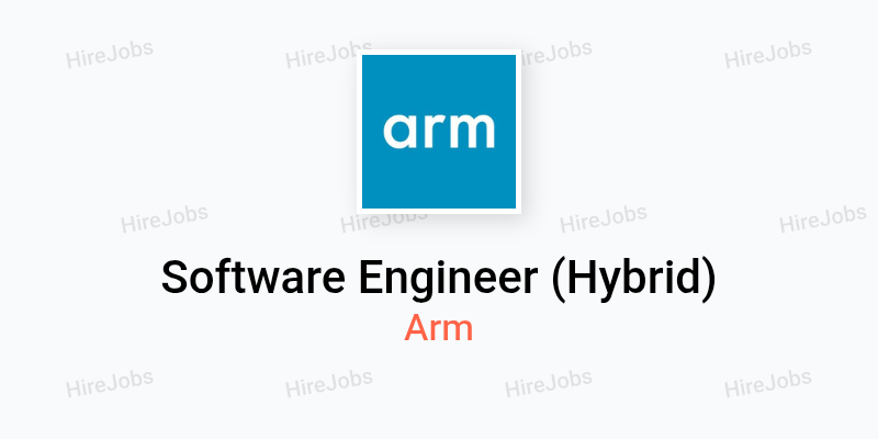 getHireJobs's tweet image. Arm is hiring for Software Engineer | Bengaluru | Hybrid
• Exp: 3-10Yrs
• Pay: ₹20-₹55 LPA
🚀 Community: hirejobs.in/join
💼 Apply: hirejobs.in/jobs/0iy8HI
#Bengaluru #India #FirmwareDevelopment #LowLevelSoftware