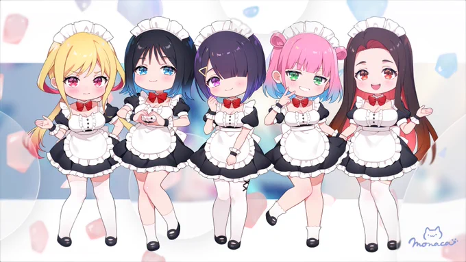 commission 現在放送中のTVアニメ 『さわらないで小手指くん』 コラボカフェイベントのイラストを担当いたしました 詳細は随時公開されるそうです!よろしくお願いいたします
