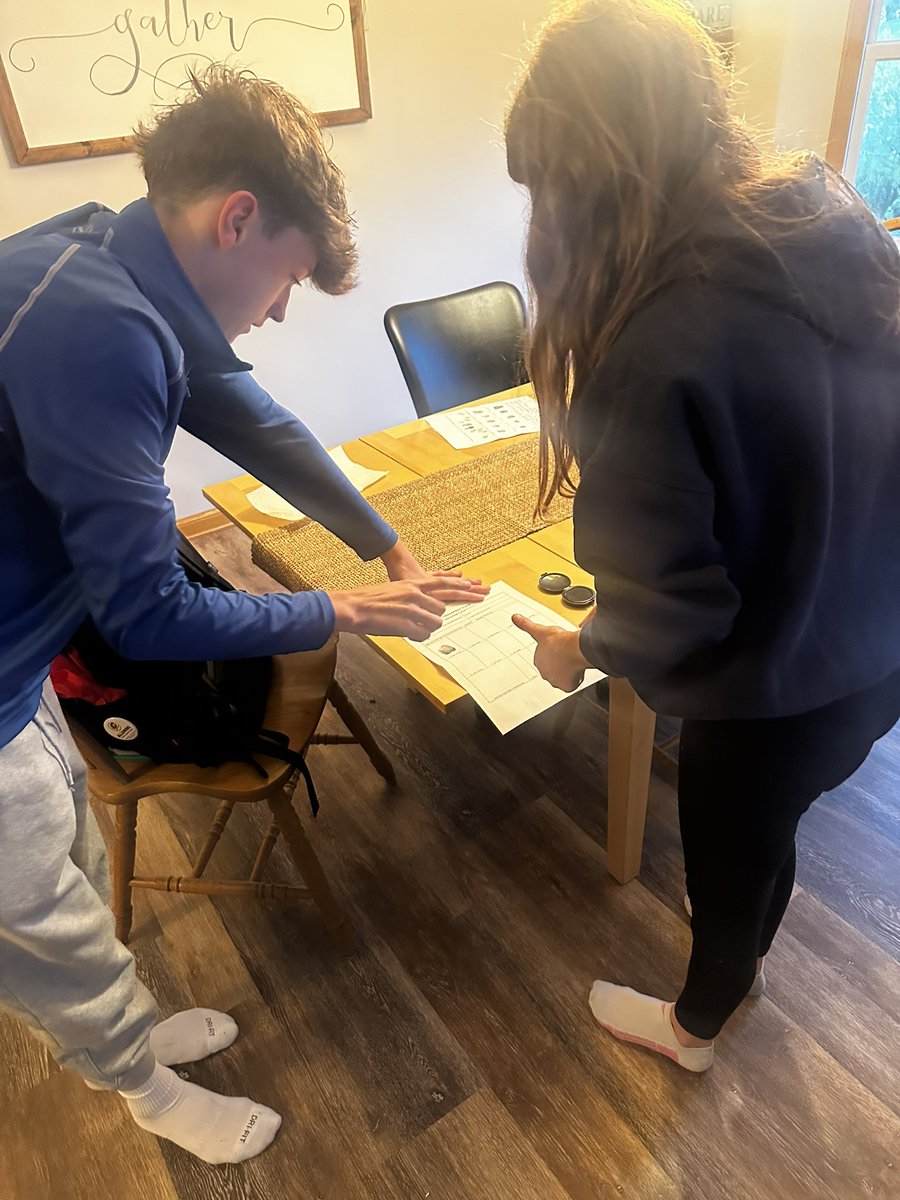 Fingerprinting his little sister for a homework assignment. Love these moments! #momlife #criminalistics #ihadtodoittoo