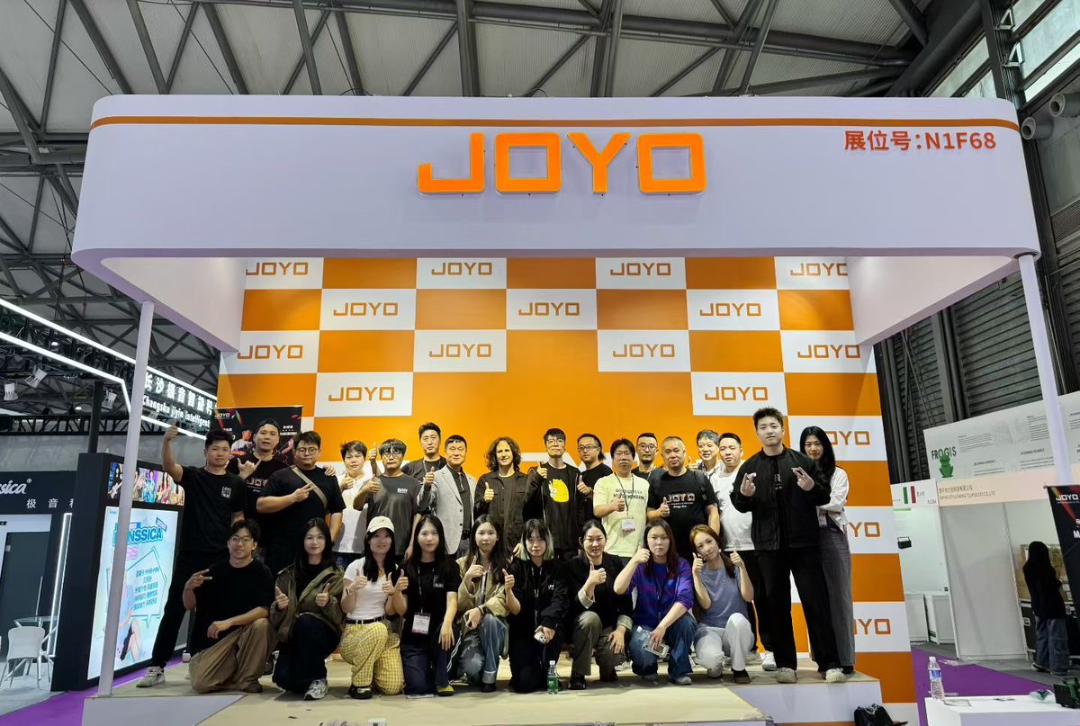 JDECASTROJOPI's tweet photo. Music China 2025
Un año más disfrutando de mi familia @JoyoTechnology 
A por más. https://t.co/gRmNsTgIyY