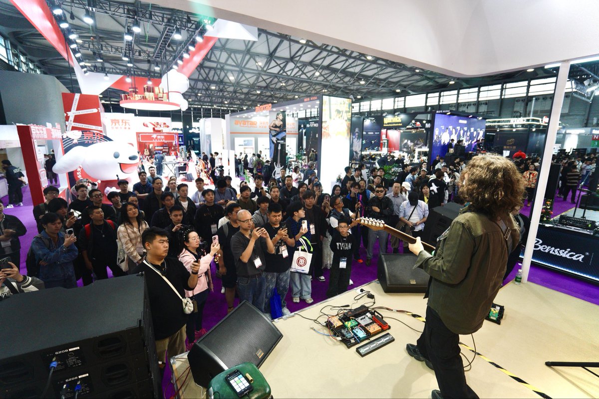 Music China 2025
Un año más disfrutando de mi familia <a href="/JoyoTechnology/">JOYOTechnology</a> 
A por más.