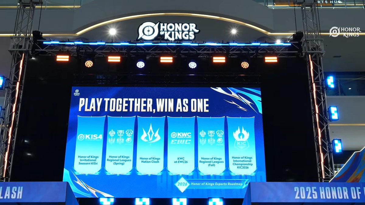 OFFICIAL: 2026 <a href="/HonorOfKings/">Honor of Kings</a> Esports News

- KIC 2025 in Manila 
11/14-23 Shooting Gallery Studios
11/28-30 Ayala Malls Manila Bay

- KIC FMVP Skin &amp; Jing's KIC themed skin

- KIS returns in early 2026, Nation Clash now sits between Spring and EWC

- KIC 2026