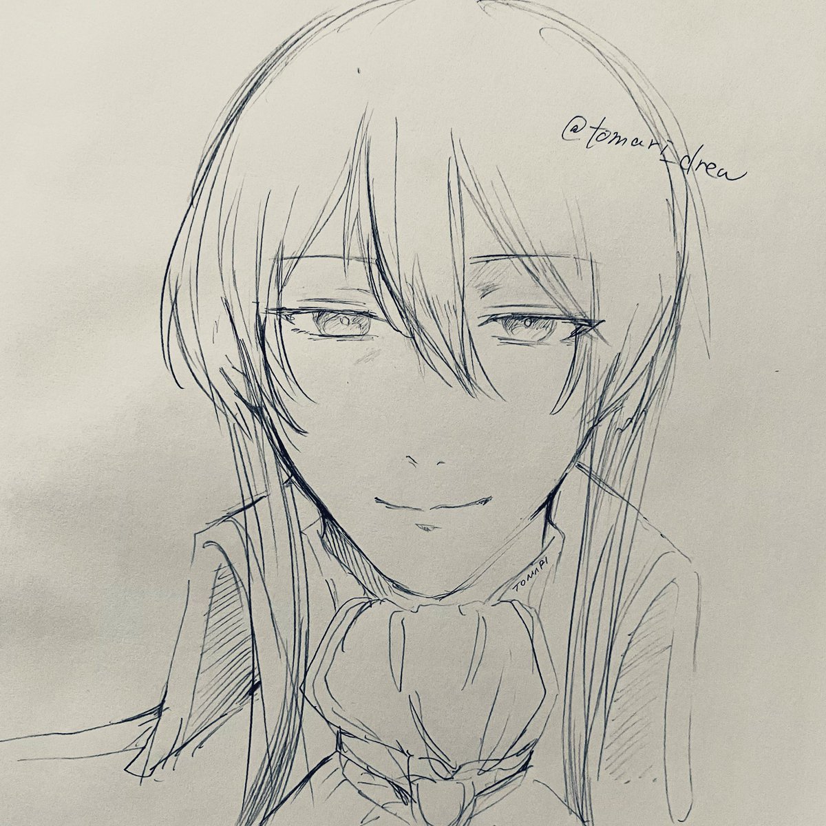 なんか上手く描けない日が続いて疲れたのでアナログで気分転換になればいいな〜と…