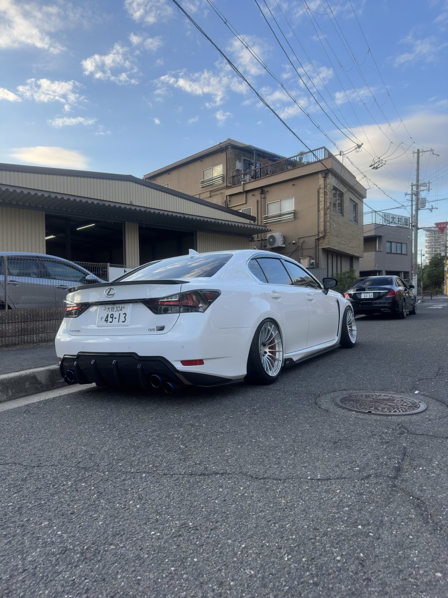 Haruto12031203's tweet image. GS-F完成✨
エンケイRS05RR 10.5j 275通し
ISアッパー流用

 #LEXUS  #gsf