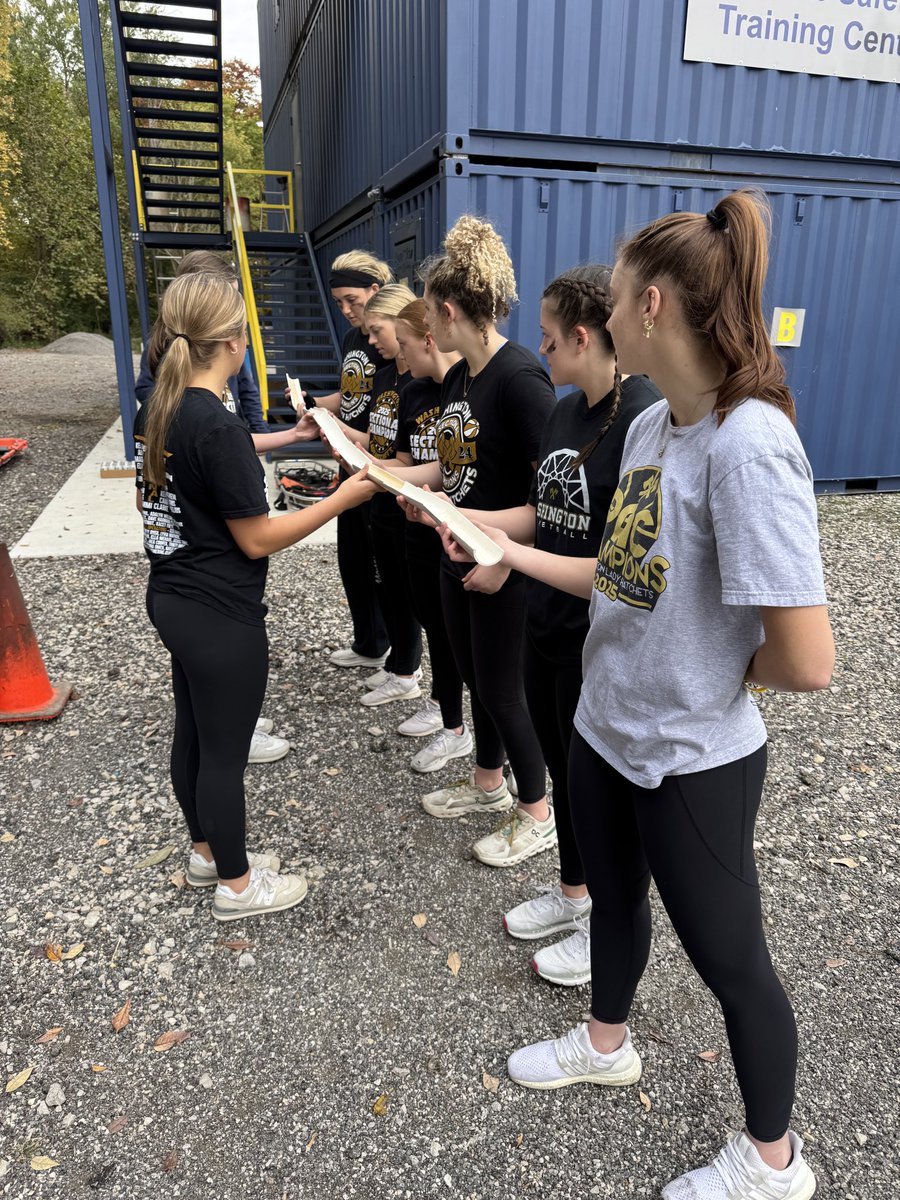 WashHatchetsWBB's tweet photo. Teamwork takes work. Gotta have the same goal in mind, know your role, and do your part. We practiced just that at LHB Boot Camp yesterday!! 👀 https://t.co/wCCOrpKGlb