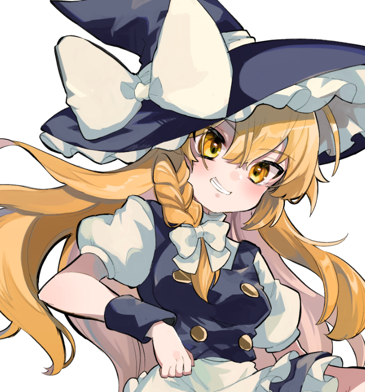 霧雨魔理沙 「冬コミの表紙では魔理沙を描いてますよ」|HALLジオン＠次は夏コミのイラスト