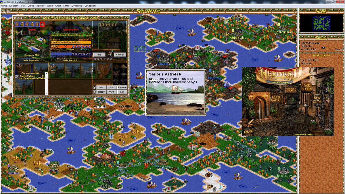 The retro Heroes of Might &amp; Magic 2 total conversion mod for #Civilization 2 has finally been released at <a href="/civfanatics/">CivFanatics</a>  &amp; <a href="/ModDB/">ModDB</a> ! Almost every part of #Civ2 has been changed to feel more #HoMM2 like! #Civilization2
youtu.be/g1V7_hjmjD0?li…