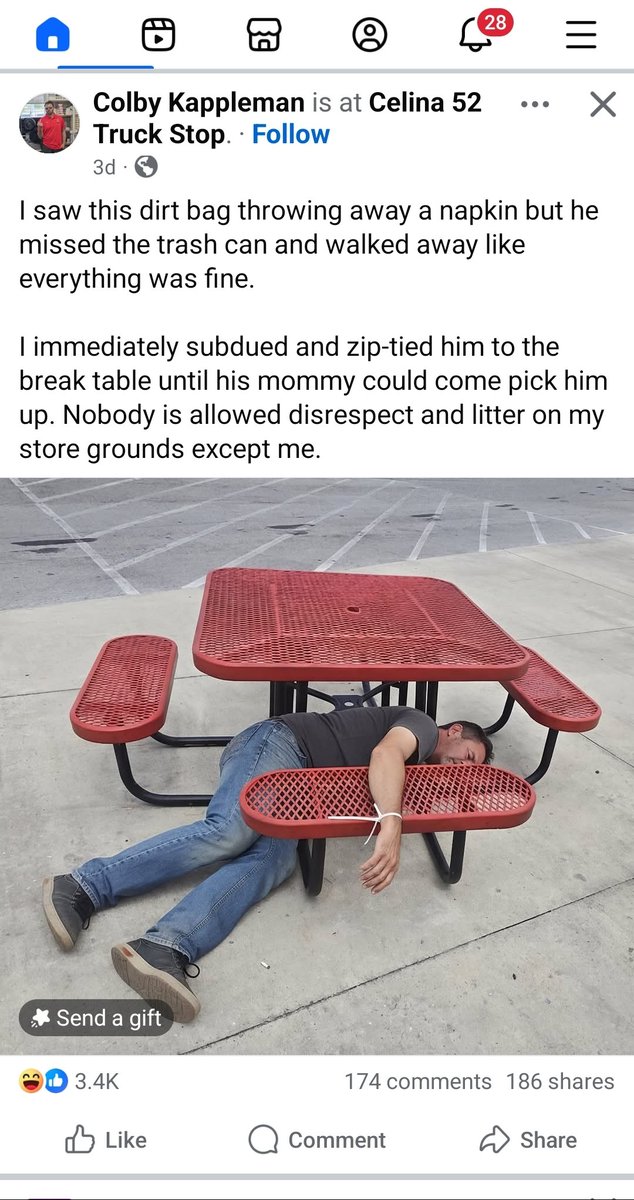 Checking Facebook every once in a while is a gift