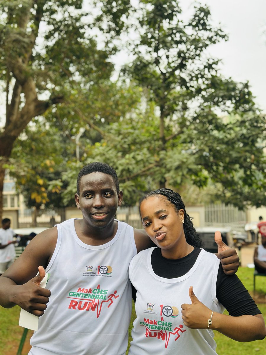RoderickKimuli's tweet image. Participated in the @MakerereCHS Centennial Run this morning. We are celebrating 100 years of excellence in health care.
It was a great experience and a major milestone worth the celebration.