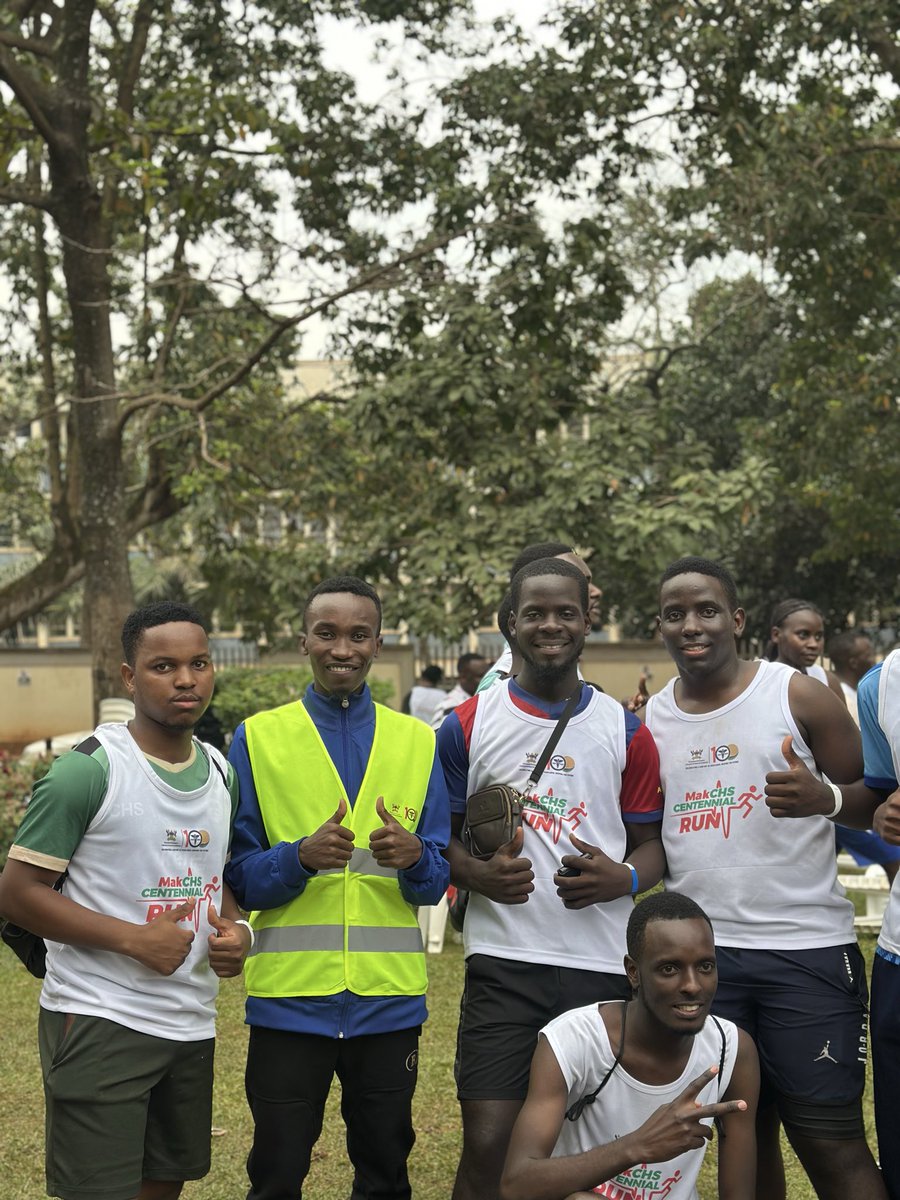 RoderickKimuli's tweet image. Participated in the @MakerereCHS Centennial Run this morning. We are celebrating 100 years of excellence in health care.
It was a great experience and a major milestone worth the celebration.