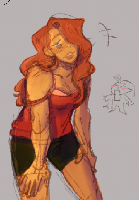 Okay one more drawing and then I'll go to be(busts out whole rendered sketch at an ungodly hour)

#nianah #noimnotahuman #noimnotahumanfanart