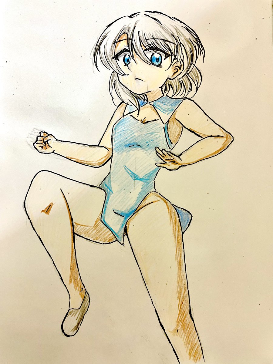 彩理珠を久々に描いた気がするのと
シンプルなチャイナ服を着せてみました。
水色にしたんですが緑でも似合うかも。

#絵描きさんと繋がりたい 
#絵柄が好みって人にフォローされたい