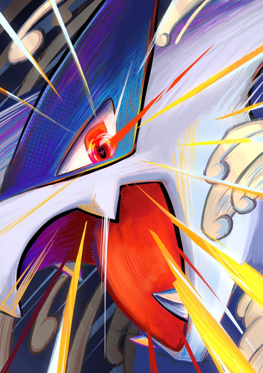 ezgk385's tweet image. #Lugia #Pokemon