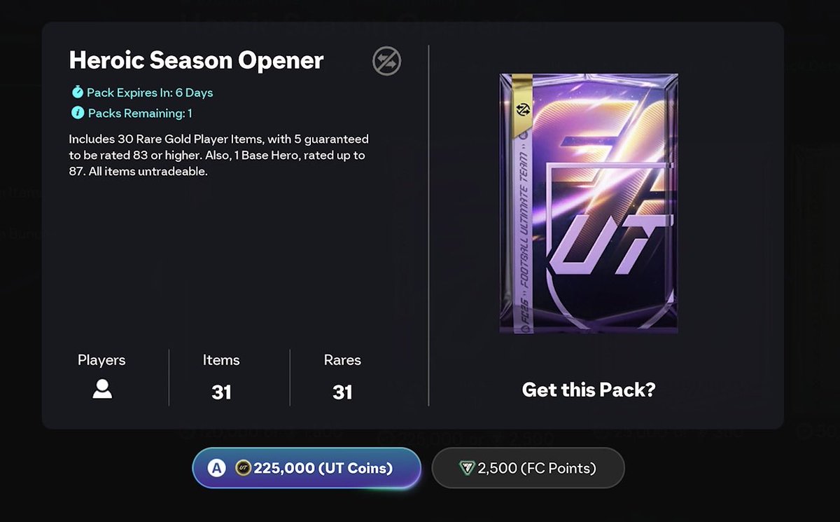 Razzerstrading's tweet image. 🚨 QUICK STORE PACK GIVEAWAY 🚨

To Enter 👇 
👉 Like + Repost ♻️ 
👉 Follow Myself &amp;amp; @FUTSniping_ 

Winner Picked Tomorrow, Good Luck 🤍