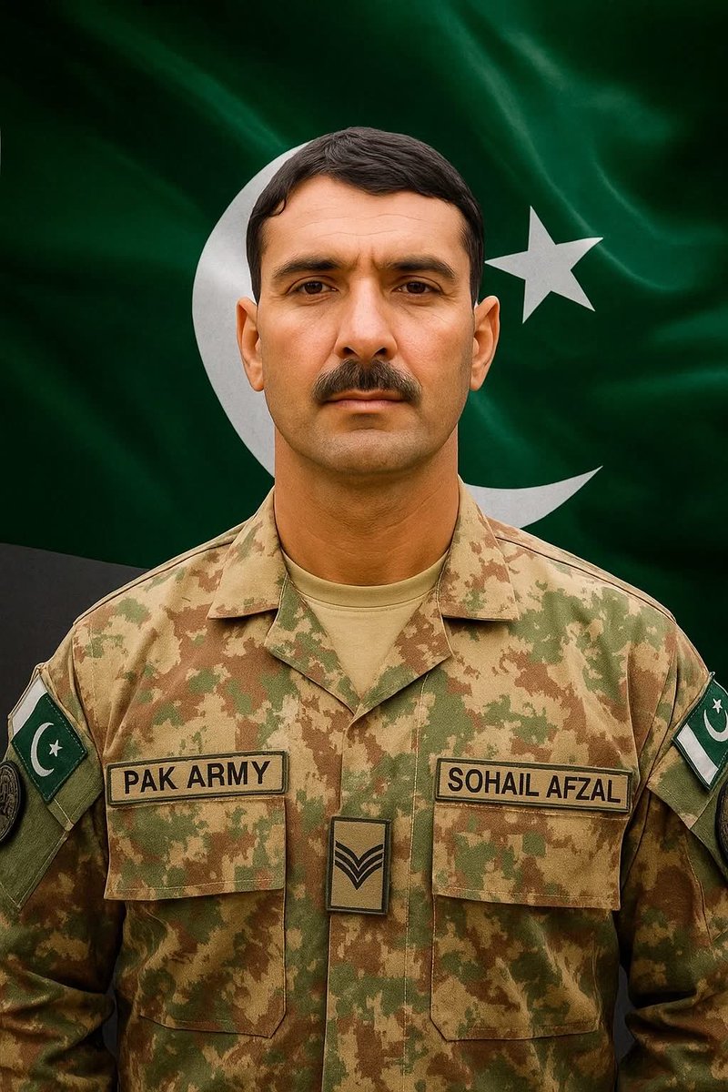 sajidusmani787's tweet image. وطن کے بہادر سپوت نائب صوبیدار سہیل افضل شہید کو سلام جنہوں نے وادی تیراہ میں خوارج سے دلیری سے لڑتے ہوئے جامِ شہادت نوش کیا شہید کو انکے آبائی گاؤں میں سپردِ خاک کر دیا گیا ہے اللّٰہ تعالیٰ شہید کے درجات بلند فرمائے اور اہل خانہ کو صبر جمیل عطا فرمائے۔ آمین