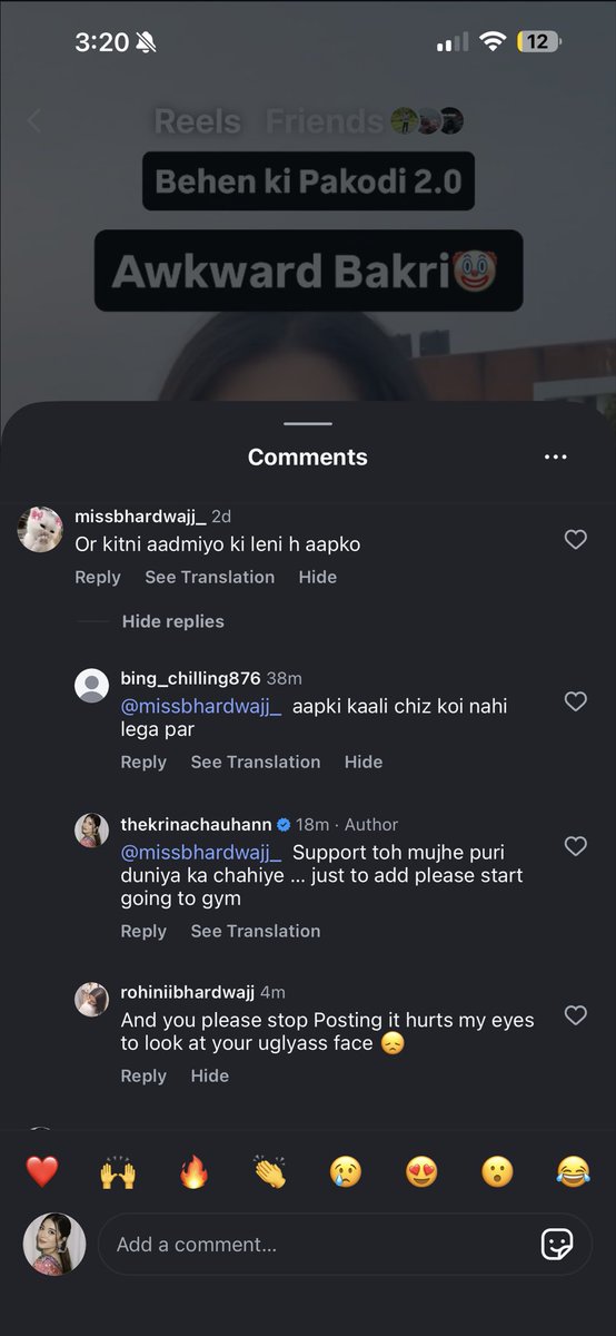 Krinachauhan03's tweet image. Awkward Goat is sending her audience to @buse me And they are so called feminist. 
Abusing me non-stop from her fake account and main account. And they talk about women empowerment awww cuteee

 instagram.com/rohiniibhardwa…