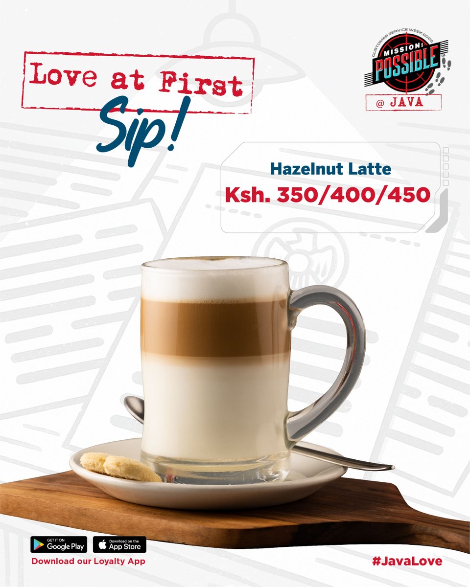 javahouseafrica's tweet image. Sunday's are meant to be still, slow and paired with Hazelnut Lattes. Tag your brunch squad.
#JavaLove