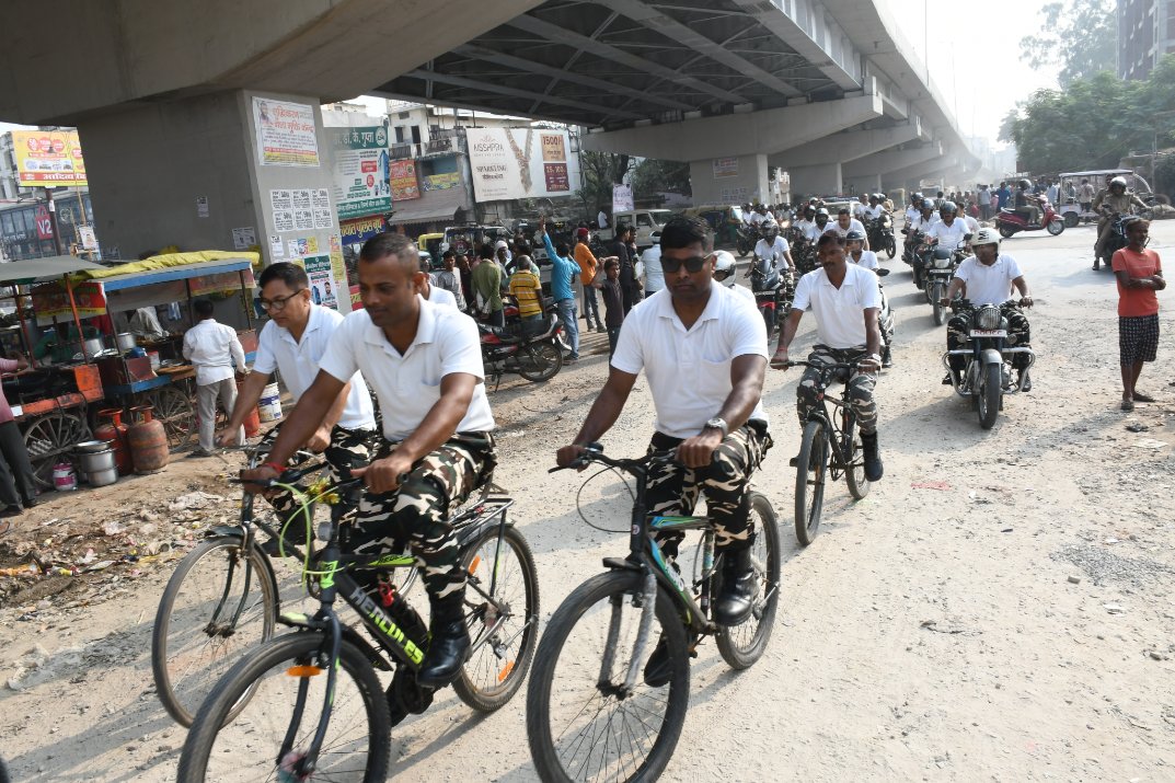 आज दिनांक 26.10.25 क्षेत्रक मुख्यालय स.सी.बल गोरखपुर के द्वारा "स्वच्छ भारत स्वस्थ भारत "- फिट इंडिया फ्रीडम के अंतर्गत साईकिल रैली का आयोजन किया गया | <a href="/SSBFTRLUCKNOW/">SSB FTR LUCKNOW</a> <a href="/SSB_INDIA/">Sashastra Seema Bal</a>