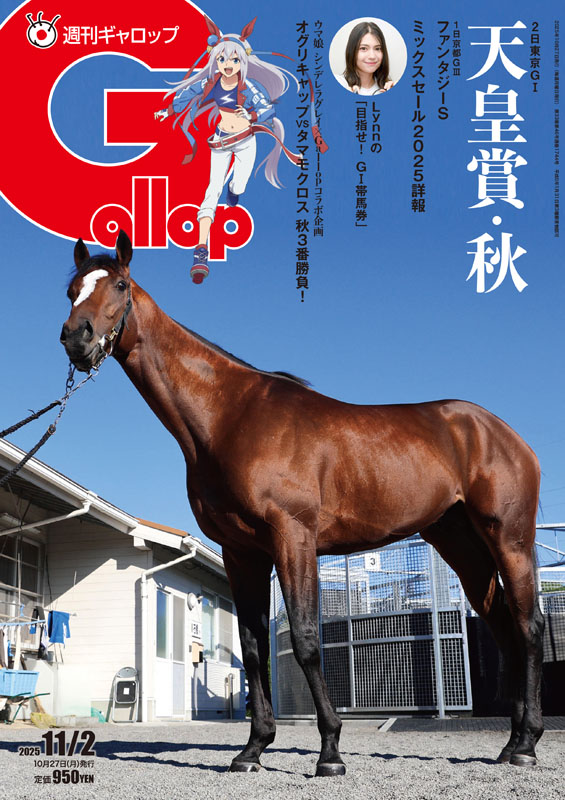 表紙は #メイショウタバル ／ 🏇#週刊Gallop 11/2号🏇 🧐重賞展望