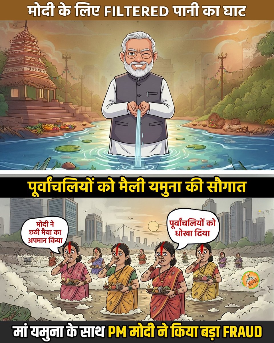 Aam Aadmi Party Cartoon In Hindi