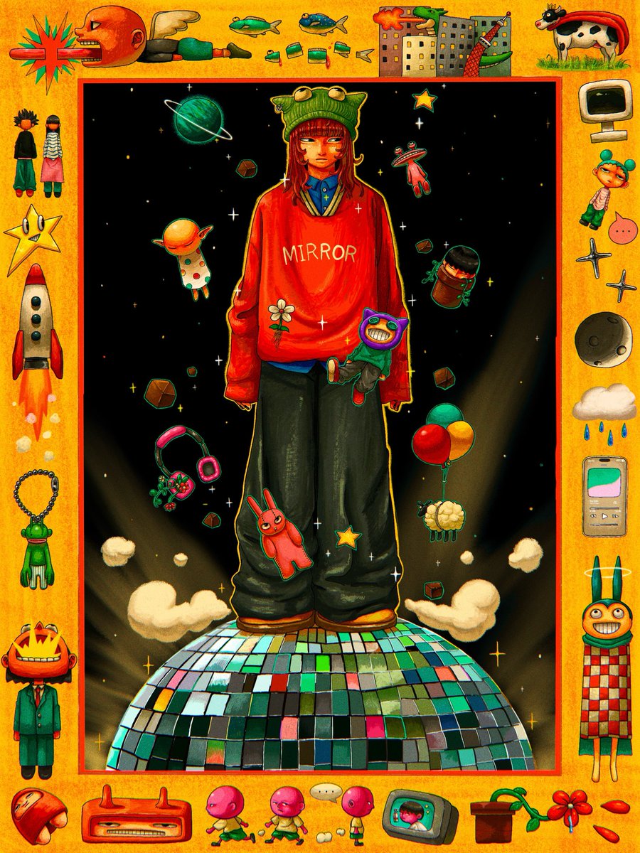 🪩✦🚀🌱.*✨🐄