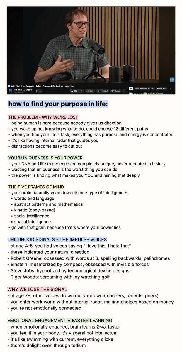 AIPandaX's tweet image. This guy literally breaks down how to find your life’s purpose
