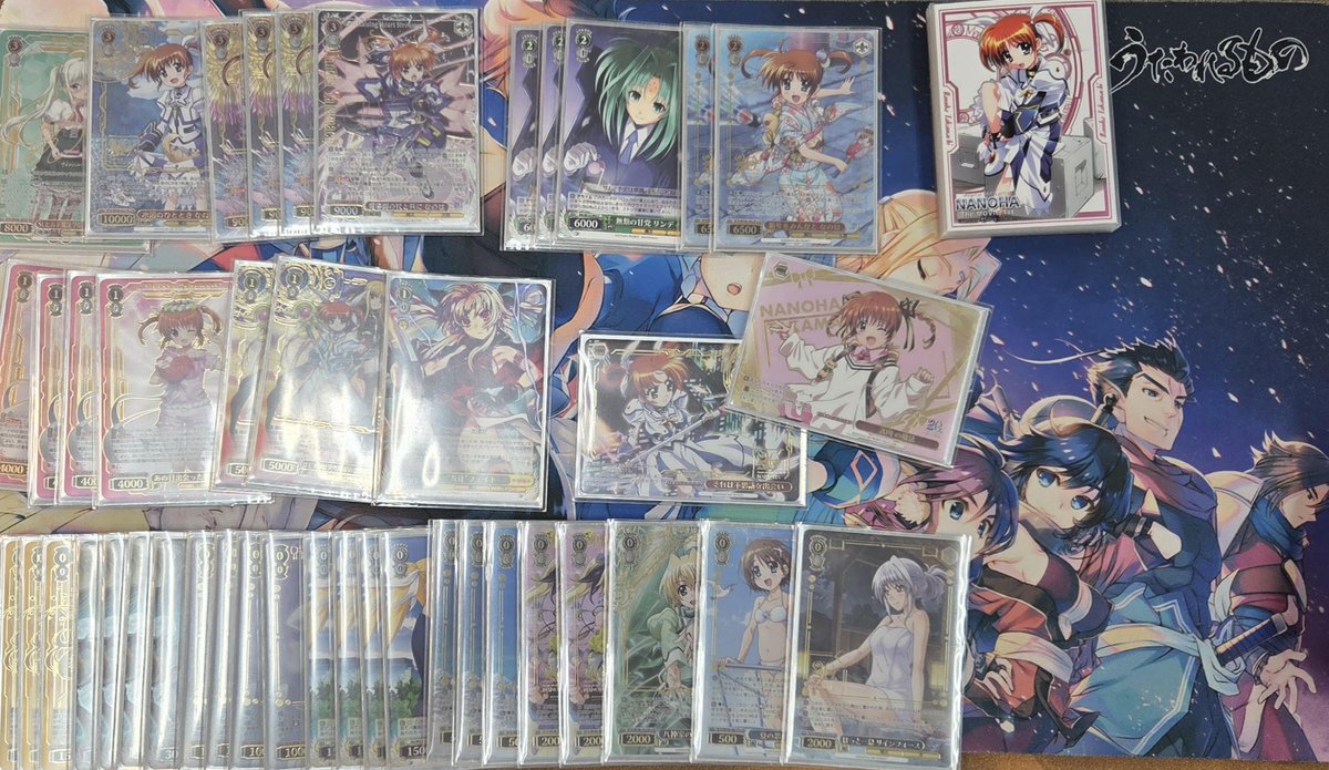 ヴァイス　なのは　デッキ プレミアムブースター 魔法少女リリカルなのは 20th Anniversary使用