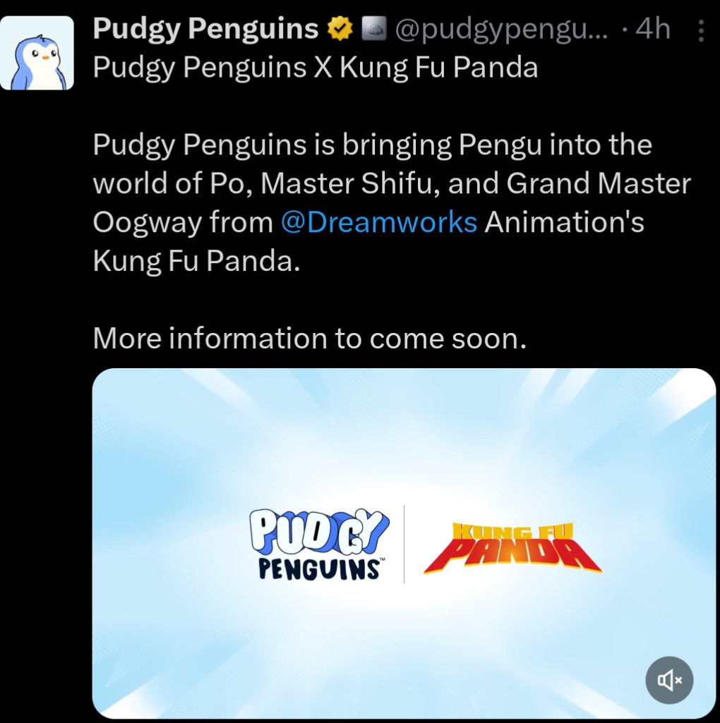 akidcalledflex's tweet image. Hey @BigDaddyErac how about the collaboration of @pudgypenguins and @Dreamworks ? That is why you don&apos;t bet against @LucaNetz at anytime.